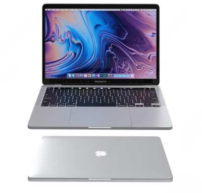 苹果笔记本3D模型下载